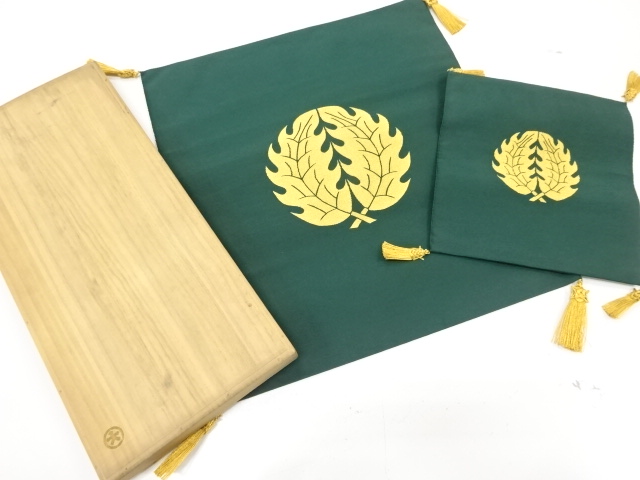 綴れ　紋付袱紗大小セット